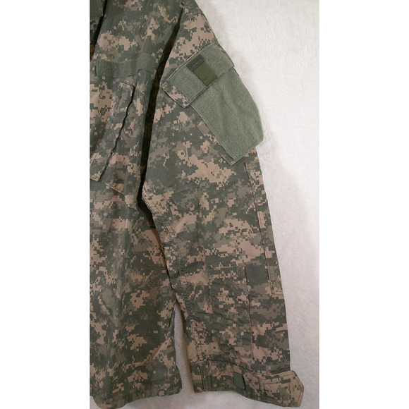 US Military Army Field Jacket-Digital Camo Green Full Zip -Medium Reg - Picture 3 of 6